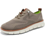 Bequeme Freizeitschuhe mit breiter Zehenbox und gestricktem Obermaterial