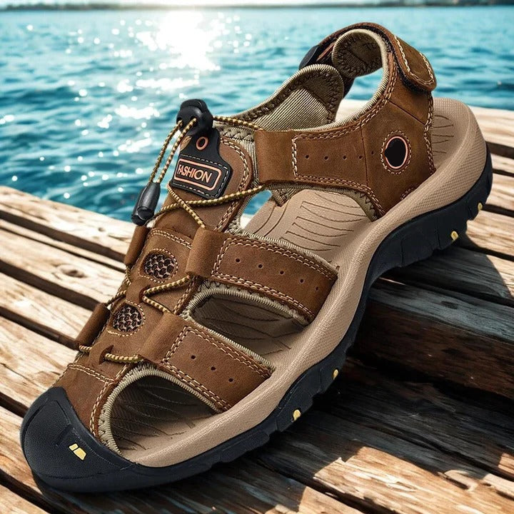 Herren Sommer-Sandalen mit Elastischem Slip-On Design