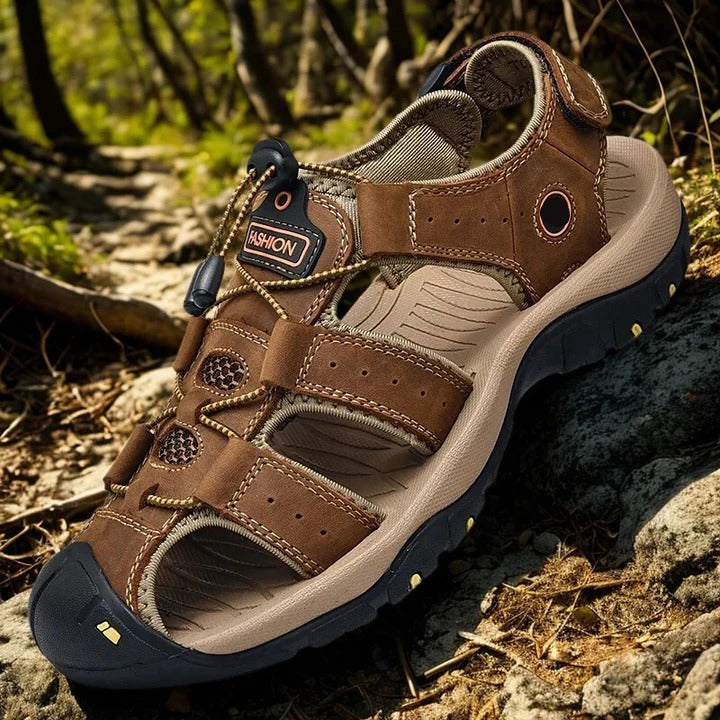 Herren Sommer-Sandalen mit Elastischem Slip-On Design