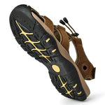 Herren Sommer-Sandalen mit Elastischem Slip-On Design