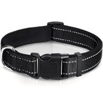Verstellbarer Nylon-Hundehalsband mit Sicherheitsverschluss