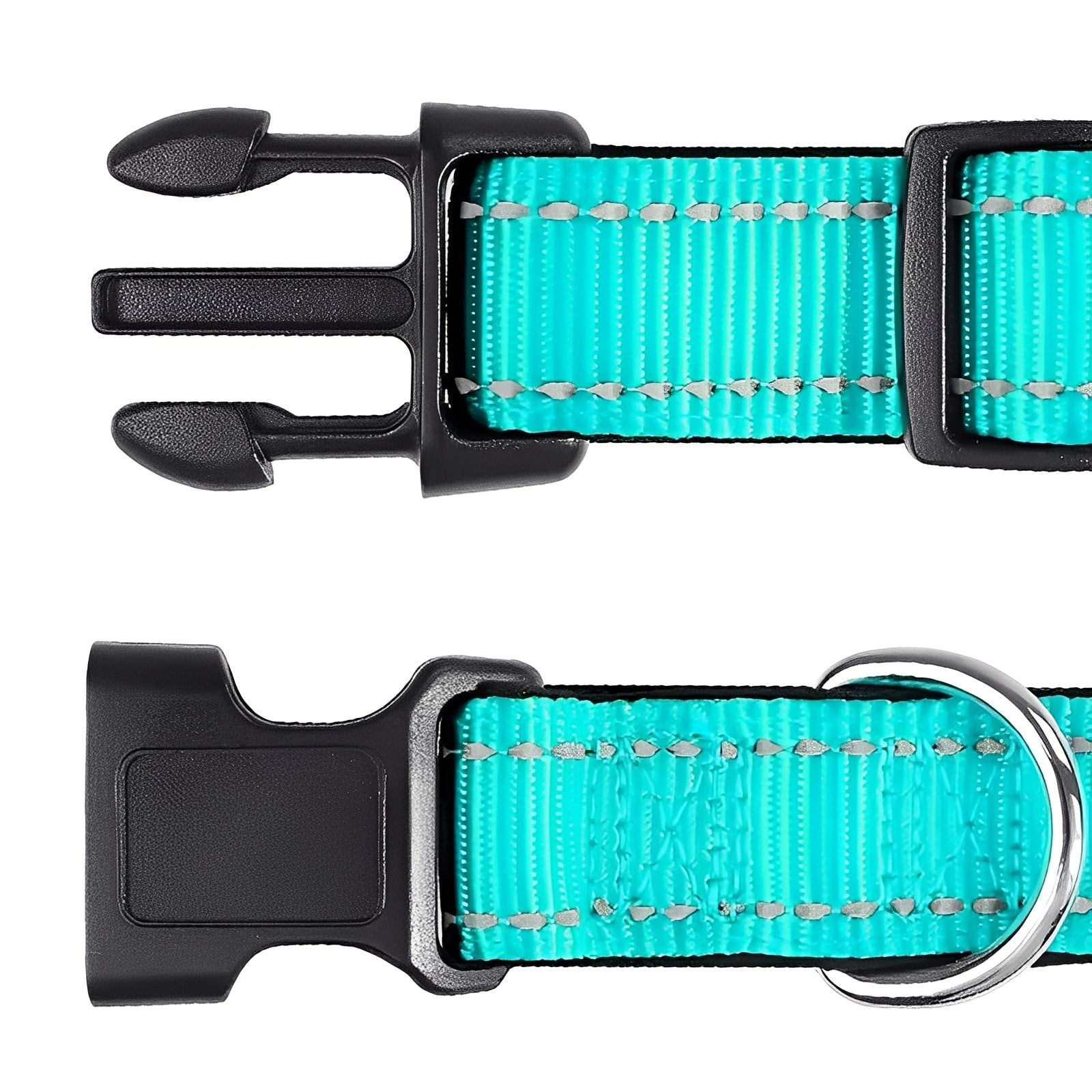 Verstellbares Nylon-Hundehalsband mit Clipverschluss