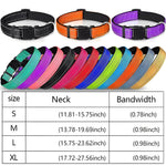 Verstellbarer Nylon-Hundehalsband mit Sicherheitsverschluss