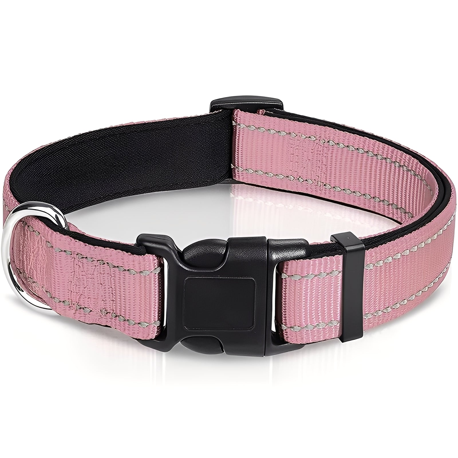 Verstellbarer Nylon-Hundehalsband mit Sicherheitsverschluss