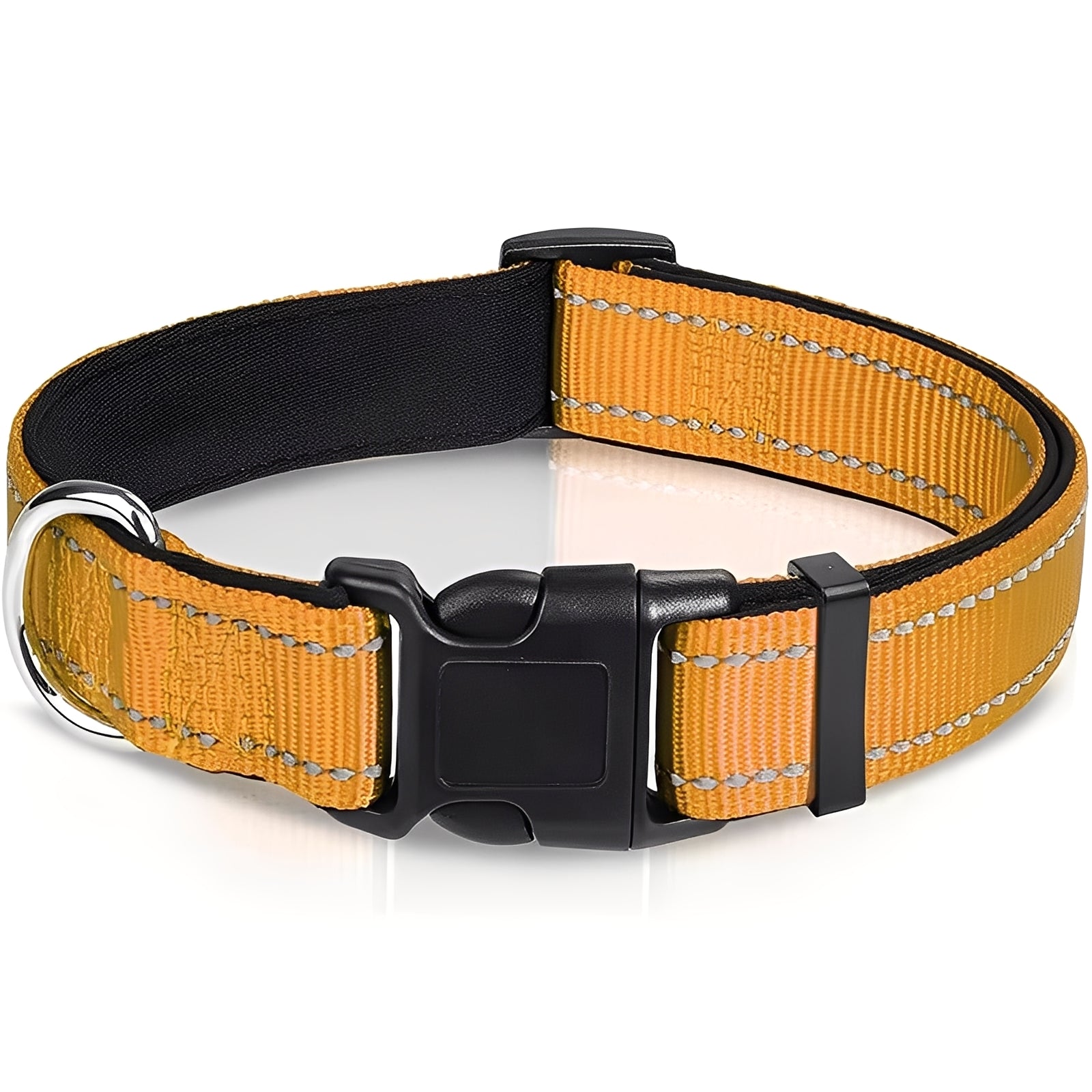 Verstellbarer Nylon-Hundehalsband mit Sicherheitsverschluss