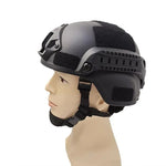 Robuster Outdoor-Helm für Abenteuer mit ABS-Rand