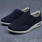Damen Schuhe mit breiter Zehenbox und herausnehmbaren Schaumsohlen