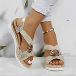 Bequeme Wedge-Sandalen für Damen mit Fußgewölbeunterstützung