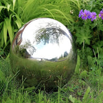 Dekorative Edelstahlkugeln für Garten und Innenräume