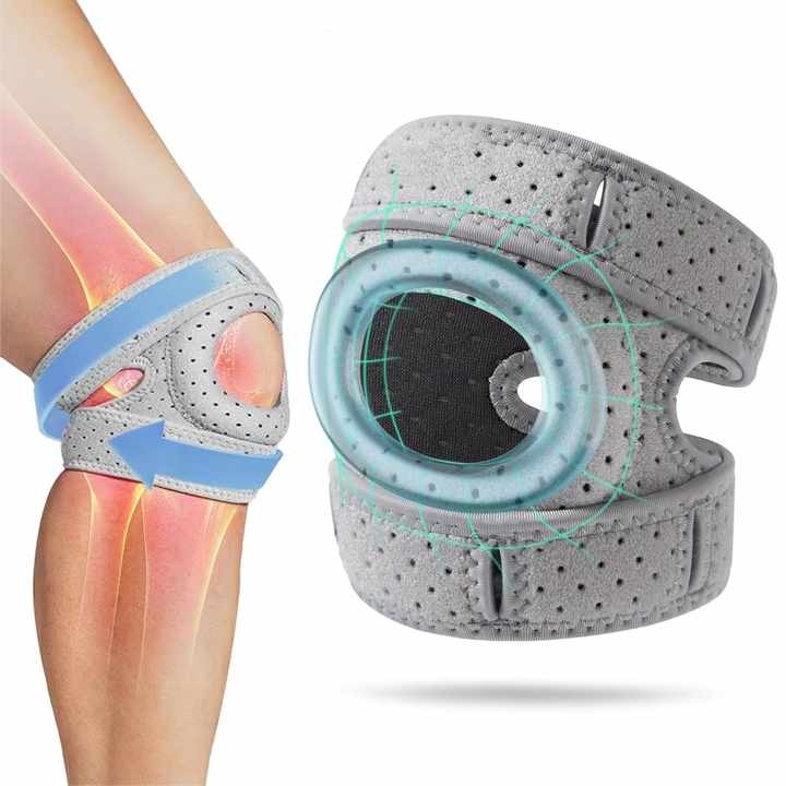 Verstellbare Knieschützer für Sport und Fitness
