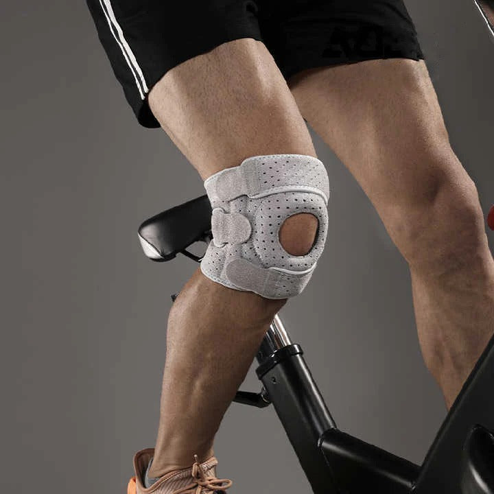 Knieschützer mit verstellbaren Riemen für Sport und Bewegung