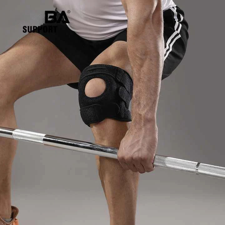 Verstellbare Knieschützer für Sport und Fitness