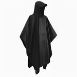 Leichter Regenponcho mit Kapuze und Aufbewahrungstasche