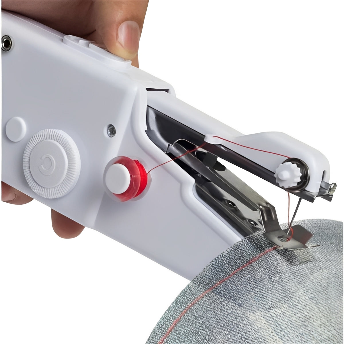 Akku-Betriebene Handnähmaschine für leichte Stoffe