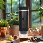 Kompakte USB-Kaffeemaschine mit 3 Brühmodi