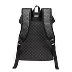 Eleganter Lederrucksack für Laptop und Reisen