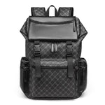 Eleganter Lederrucksack für Laptop und Reisen