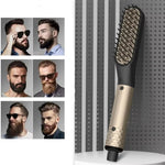 Kompakte Stylingbürste für den Bart mit Keramischer Heiztechnologie