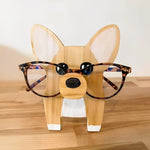 Verspielter Brillenhalter aus Holz für eine ordentliche Ablage