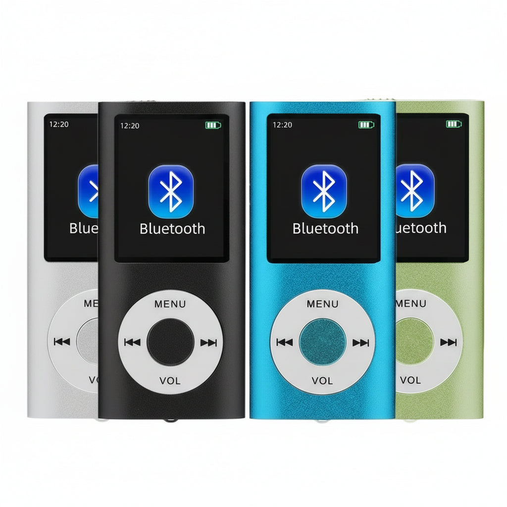 Kompakter MP3-Player mit 1,8 Zoll LCD-Display und Videofunktion