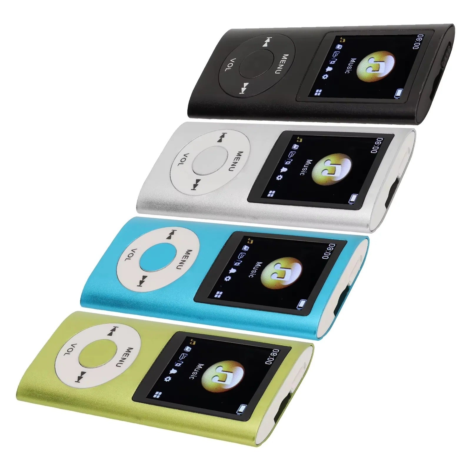 Kompakter MP3-Player mit 1,8 Zoll LCD-Display und Videofunktion