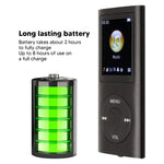 Kompakter MP3-Player mit 1,8 Zoll LCD-Display und Videofunktion