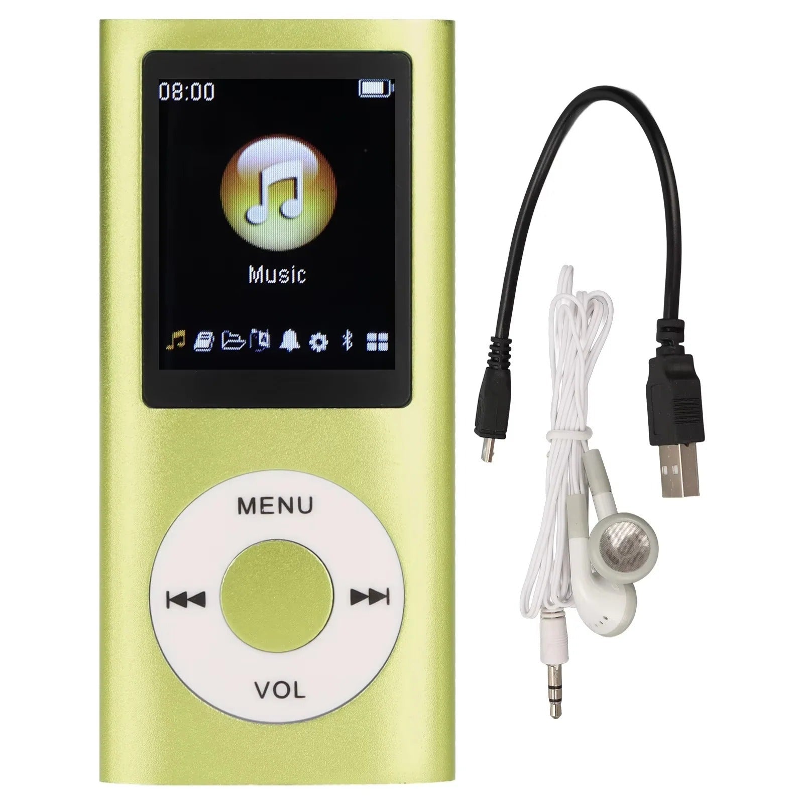 Kompakter MP3-Player mit 1,8 Zoll LCD-Bildschirm und Videofunktion
