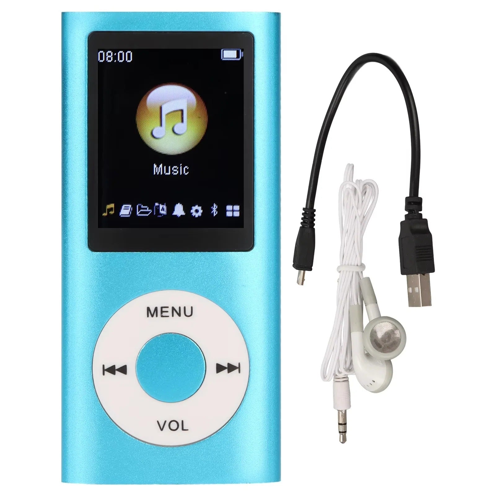 Kompakter MP3-Player mit 1,8 Zoll LCD-Display und Videofunktion