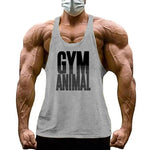 Herren Tanktop aus Baumwolle mit Y-Rücken für das Fitnessstudio