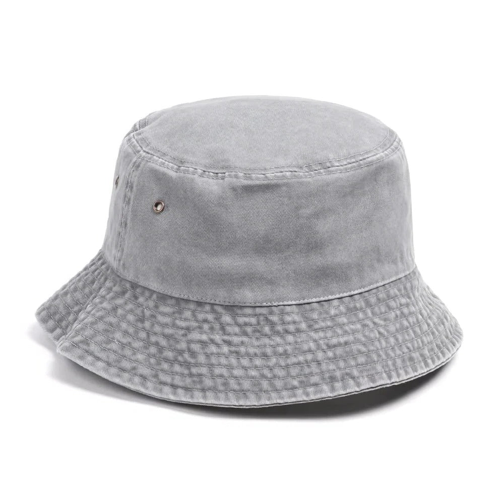 Faltbare Denim-Bucket-Hut für entspannten Stil und angenehmen Tragekomfort