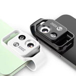 Tragbare 200-fach Smartphone Mikroskoplinse mit Universalhalterung