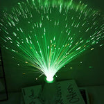 Bunte LED-Faserlicht Lampe für stilvolle Innendekoration