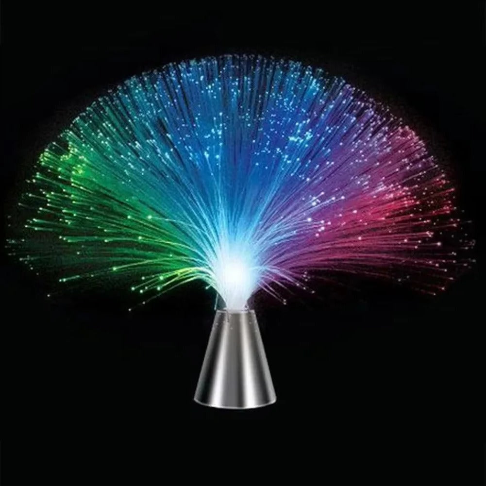 Bunte LED-Faserlicht Lampe für stilvolle Innendekoration