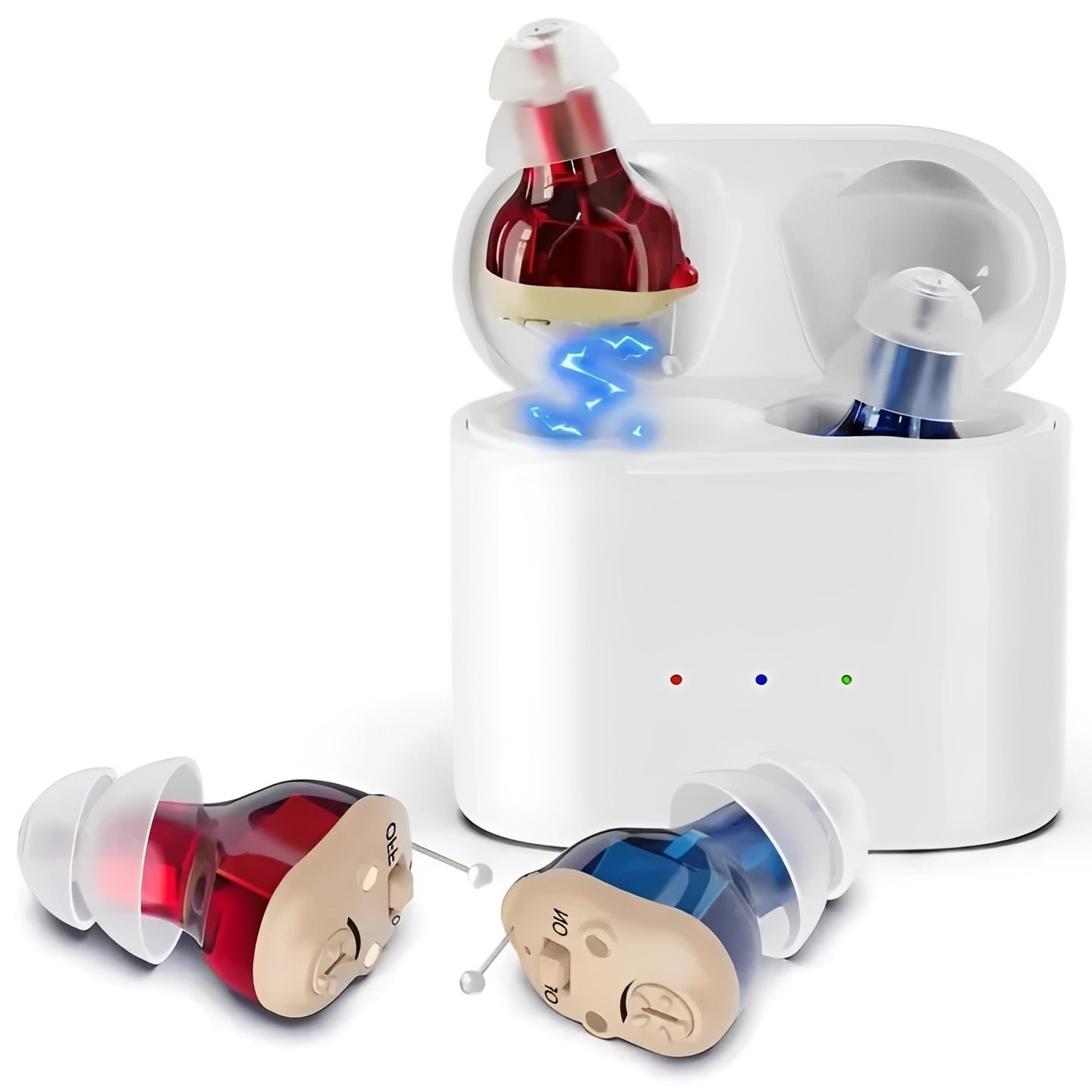 Wiederaufladbare In-Ear Hörhilfen für optimalen Hörkomfort