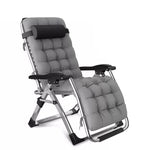 Faltbarer Outdoor-Lounge-Stuhl mit Getränkehalter und Neigefunktion