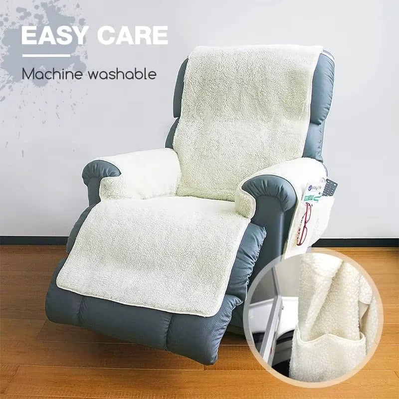Bequemer Fleece-Schutzbezug für Relaxsessel und Armlehnenstuhl