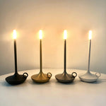 Kabellose, wiederaufladbare Tischlampe im Kerzen-Design