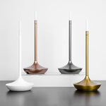 Kabellose, wiederaufladbare Tischlampe im Kerzen-Design
