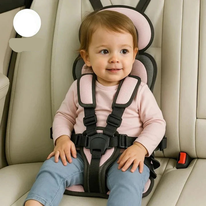 Kompaktes Kindersitz- und Sicherheitsgeschirr für Reisen