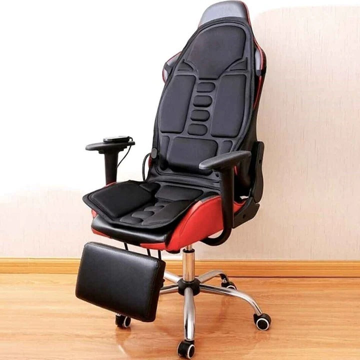 Tragbare Heizbare Massageauflage mit 8 Vibrationsmodi