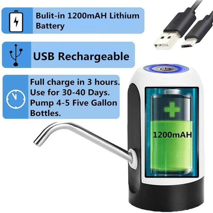 Automatische Wasserpumpe mit Ein-Knopf-Bedienung