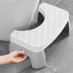 Praktischer Toilettenhocker mit ergonomischem Design