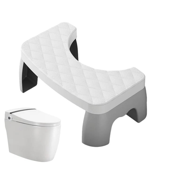 Praktischer Toilettenhocker mit ergonomischem Design