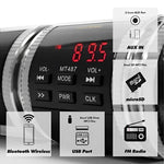 Bluetooth Motorradlautsprecher mit FM-Radio und USB-Anschluss