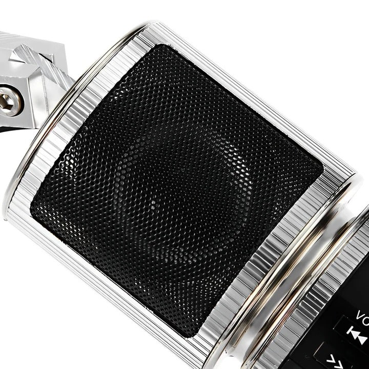 Bluetooth Motorradlautsprecher mit FM-Radio und USB-Anschluss