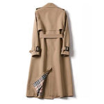 Klassischer Trenchcoat mit verstellbarem Taillengürtel