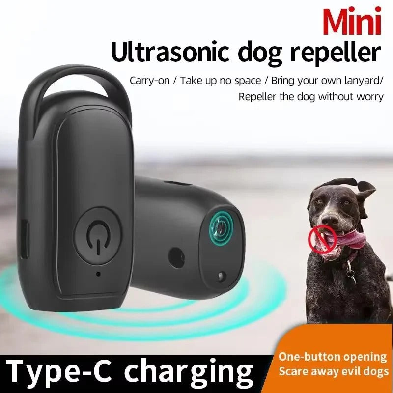 Ultraschall-Abwehrgerät mit LED-Beleuchtung für Hunde