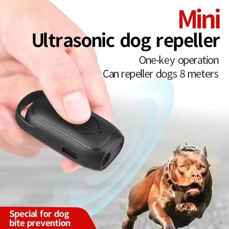 Ultraschall-Abwehrgerät mit LED-Beleuchtung für Hunde
