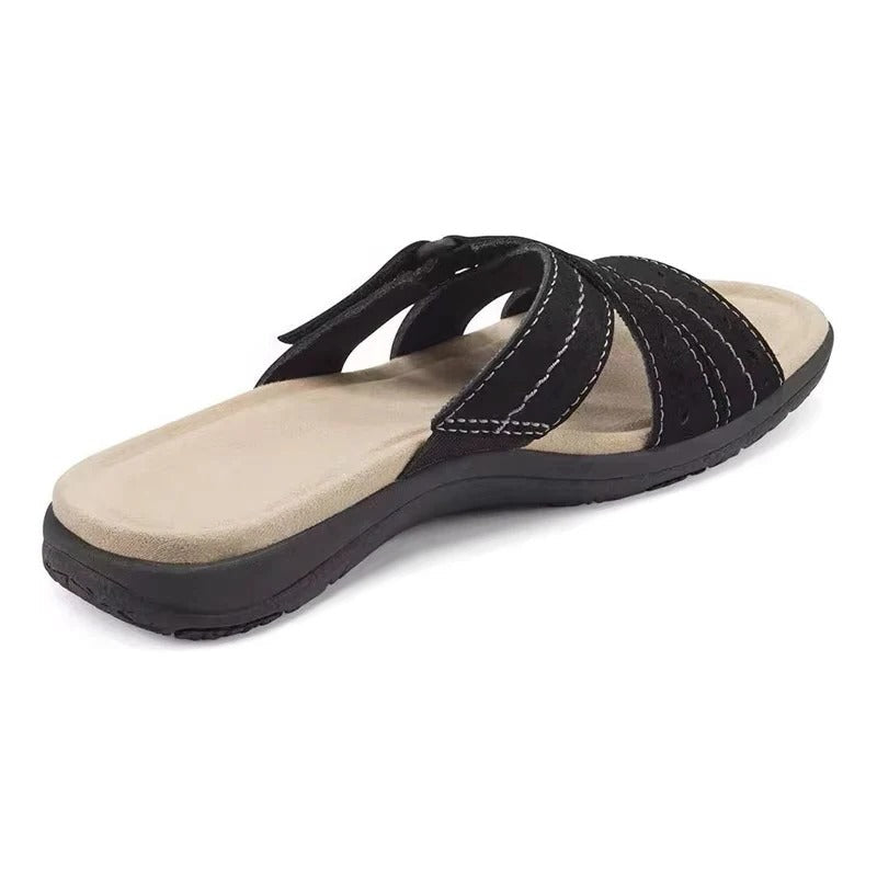Bequeme Sommer-Sandalen für Damen mit Anpassbarem Riemen