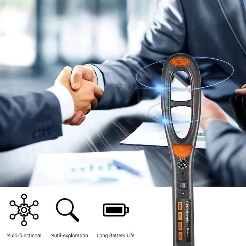 Tragbarer Scanner für RF-Signale und Magnetfelder